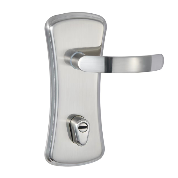 Israel Door Lever Handle with Back Plate (Handle Only, Without Lock Body)