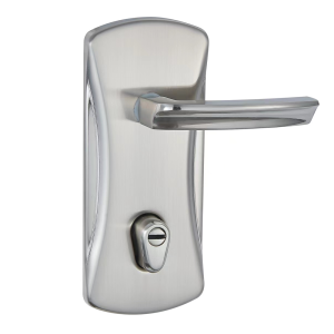 Security Door Handle Plate for Israel Door | Without Lock Body