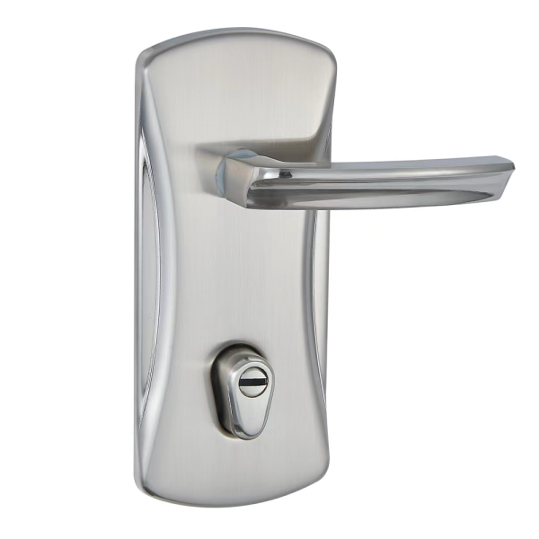Security Door Handle Plate for Israel Door | Without Lock Body