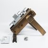 155x48mm plate Indoor Door Lock with 60mm double Cylinder