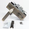 155x48mm plate Indoor Door Lock with 60mm double Cylinder