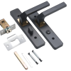 180x35 mm Indoor Privacy Lock with Lever Handle