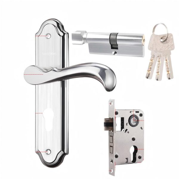5040 indoor door locks with 70 single cylinder