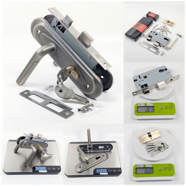 5845 Mortise Door Lock with 70mm Cylinder 200x50mm plate size