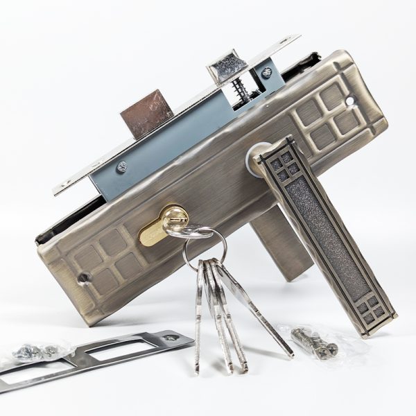 5845 Mortise Door Lock with 70mm Cylinder 200x50mm plate size
