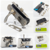 5845 Mortise Door Lock with 70mm Cylinder and Aluminum Lever Handle