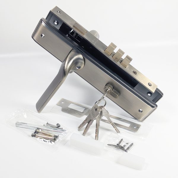8545 Mortise Door Lock Set with 70mm cylinder and brass key
