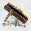 8545 Mortise Door Lock Set with 70mm cylinder and brass key