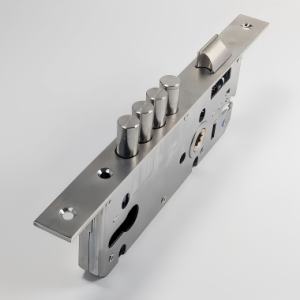 Mortise Lock Body with Four Round Locking Bolts