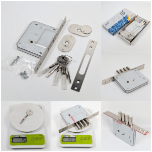 Cross Key Mortise Door Lock 50mm backset