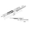 Push Sliding Flush Bolt – Iron
