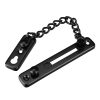 Stainless steel door security chain with 160 mm chain and mounting plates