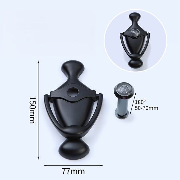 47.Z3044-1 Zinc alloy door viewer with 50–70 mm adjustable length
