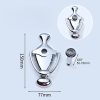 47.Z3044-2 Zinc alloy door viewer with 50–70 mm adjustable length