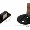 Wall Mounted Magnetic Door Stop with Catch Plate