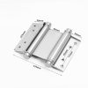 65.S51-4 Stainless Steel Double-Action Hinge self-closing and spring-loaded