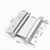 65.S51-5 Stainless Steel Double-Action Hinge self-closing and spring-loaded