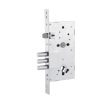 252R iron mortise lock body with three locking bolts and latch bolt for Turkish steel doors