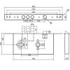 252R Mortise Lock Body for Turkish Steel Doors