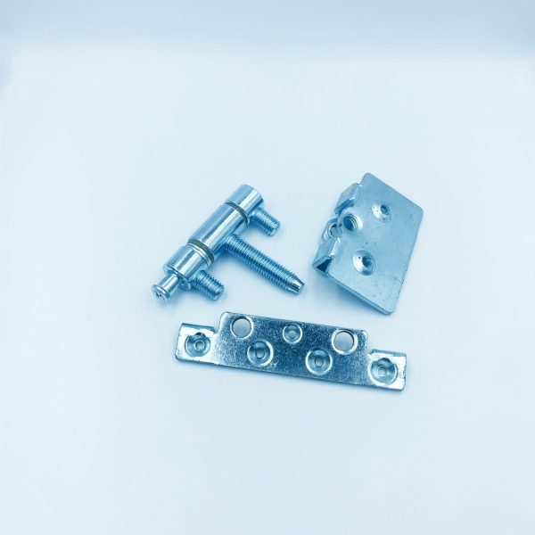 T-Type Three-Prong Hinge for Israeli Security Steel Doors with Mounting Hardware